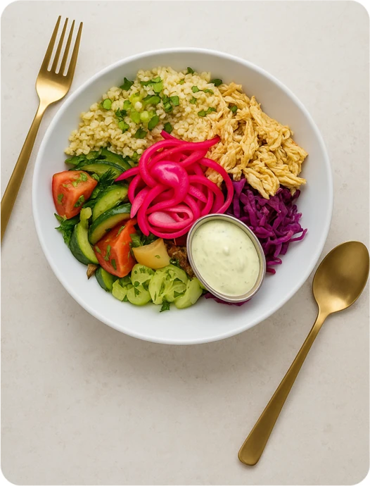 Chef's Picks meal background