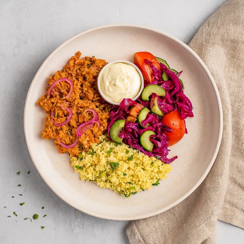 Spiced Cajun Salmon Salad