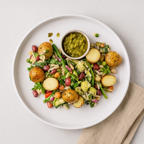 Mediterranean 3 Bean Salad