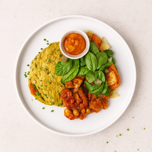 Masala Spiced Omelette