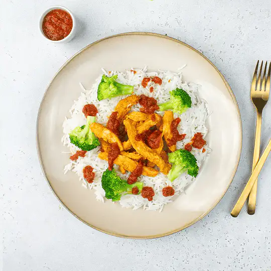 Chicken and Broccoli Bowl