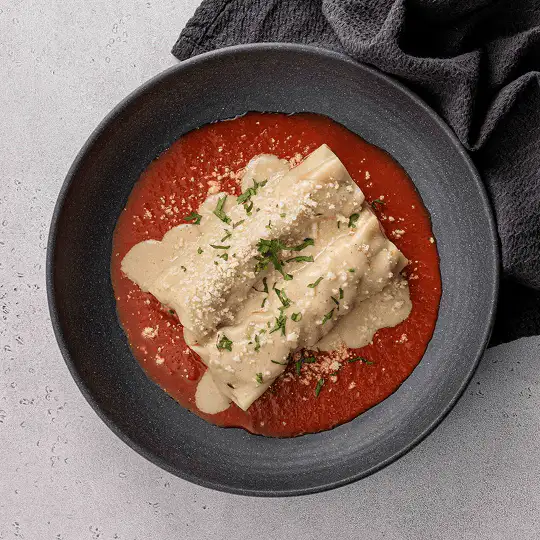 Beef and Parm Cannelloni