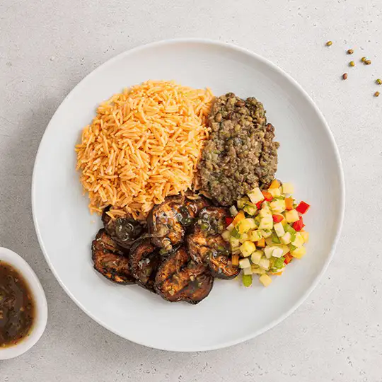 Caribbean Style Jerk Eggplant