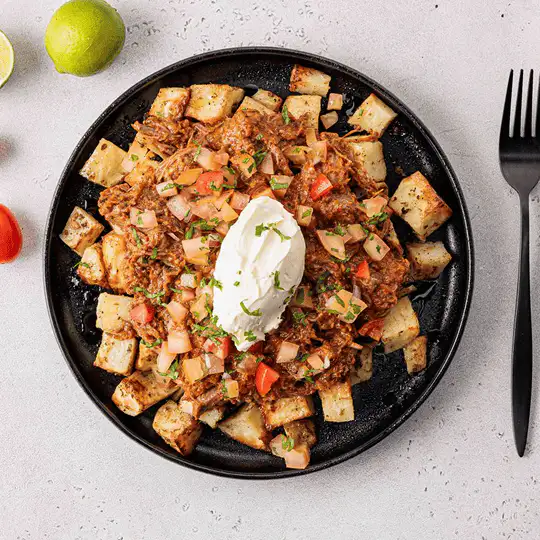 Birria Loaded Potatoesr