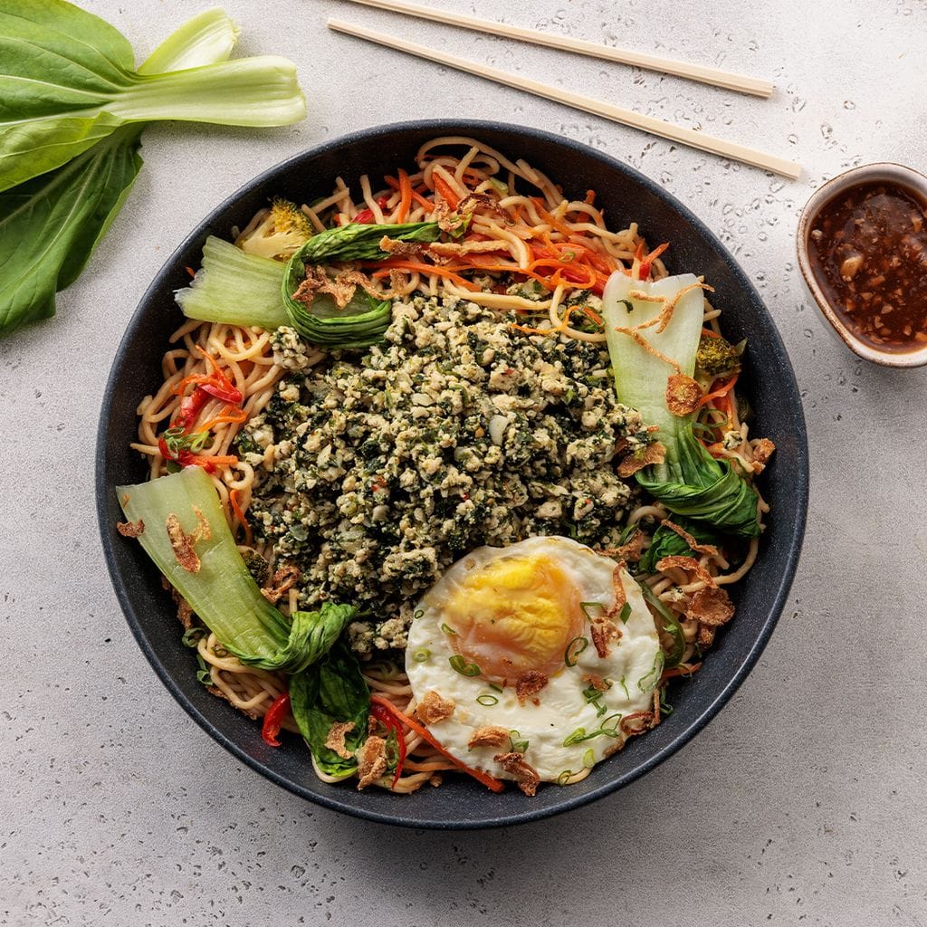 Chicken Bok Choy Noodles